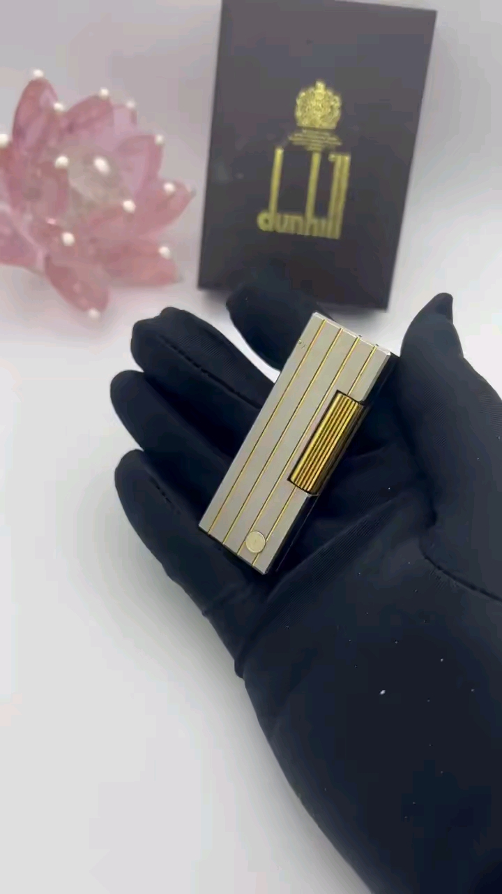 经典款登喜路间金打火机