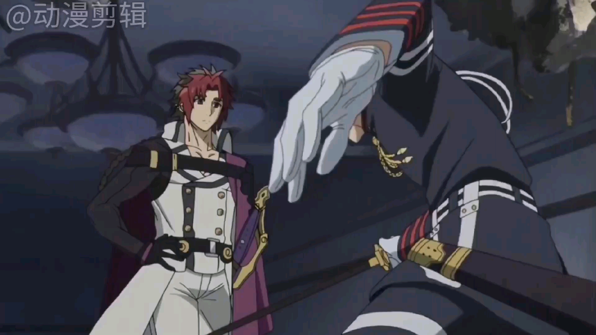 动漫红莲跟克罗里开始了决战