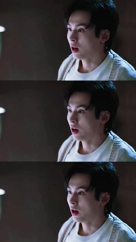 我们堂堂晋王竟然怕恐怖片,表情是不是特别可爱#张哲瀚#-度小视