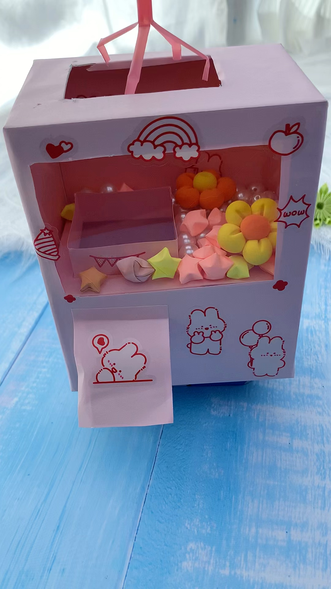 用没用的小盒子自制个迷你抓娃娃机,机子有了,迷你娃娃哪里找呢-度小