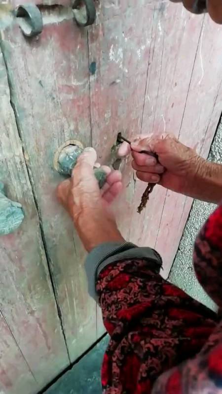 传说中的拐钉钥匙,太神奇了,古人的智慧不得不服!-全民小视频