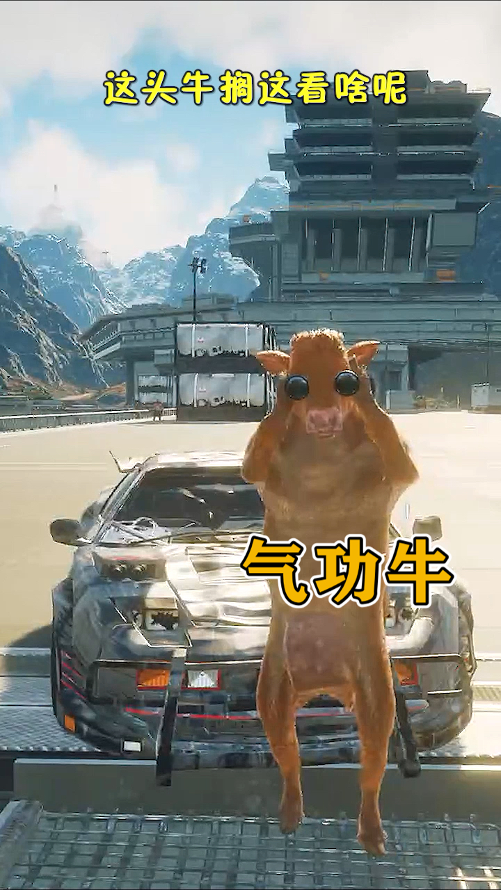 奶牛特工#这是练的什么功夫?