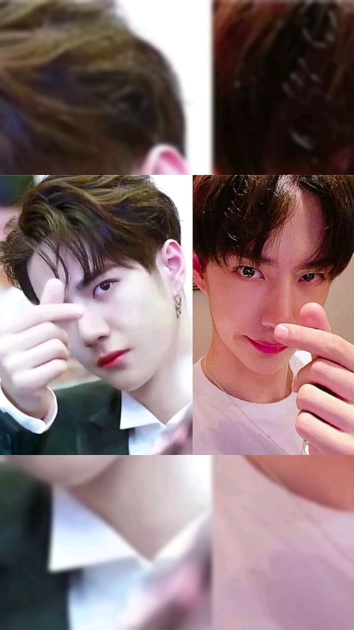 记录生活#明星们的"花式比心",朱一龙搞怪,赵露思奇葩,看到欧豪:野沣