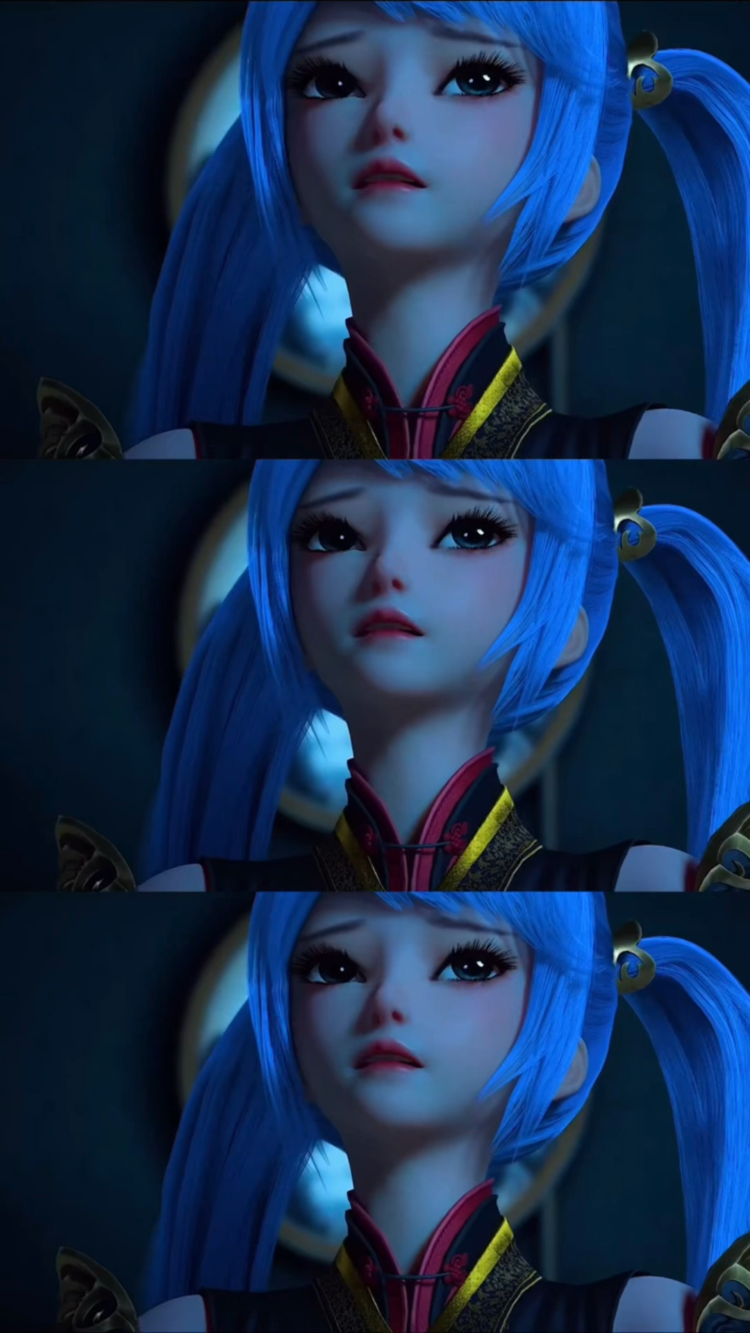 动漫元龙高瑶被戴无忌抓了还被换上了女仆装