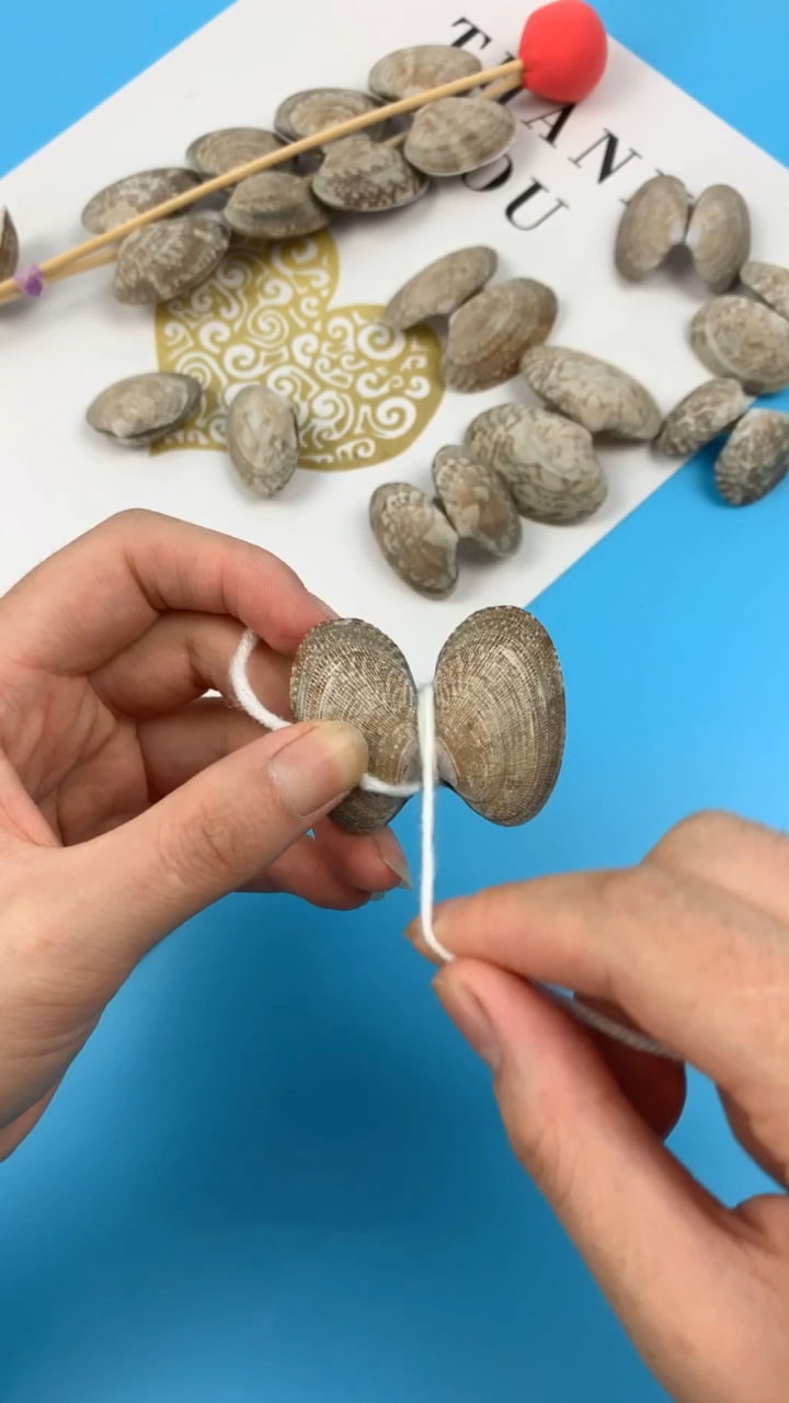 创意手工diy#花甲摇铃