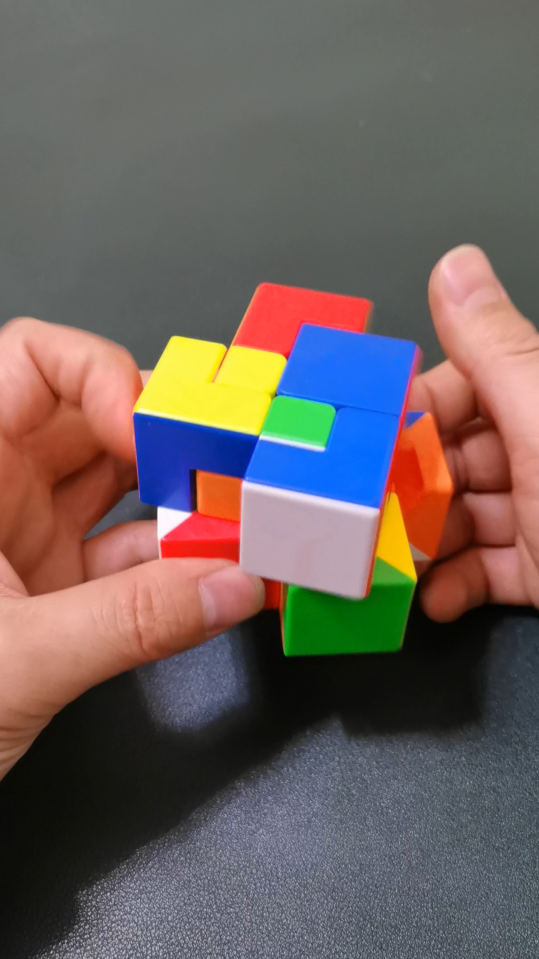 魔方课堂#傀儡一号魔方同层三棱换-度小视