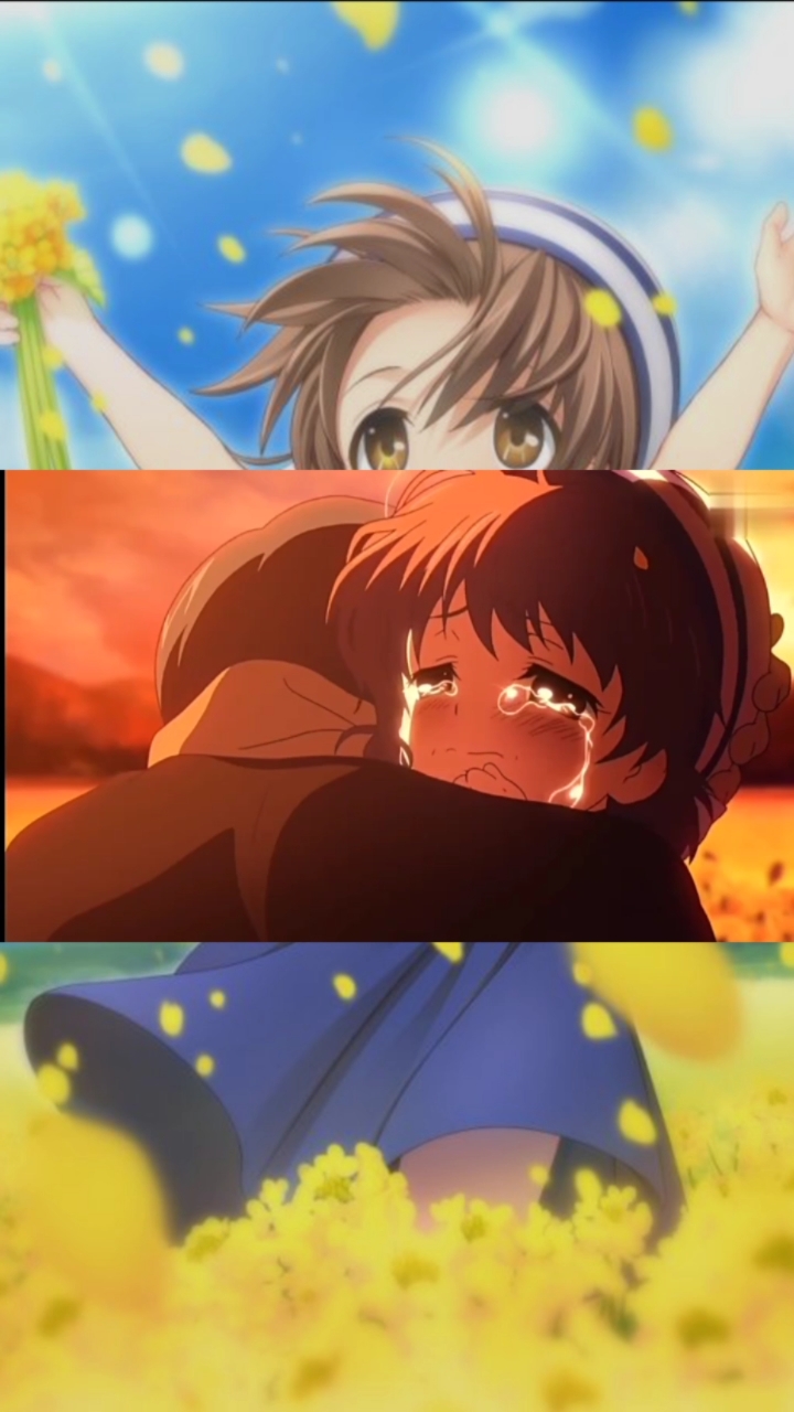 动漫#能哭的地方只有厕所和爸爸怀里——冈崎汐-度小视