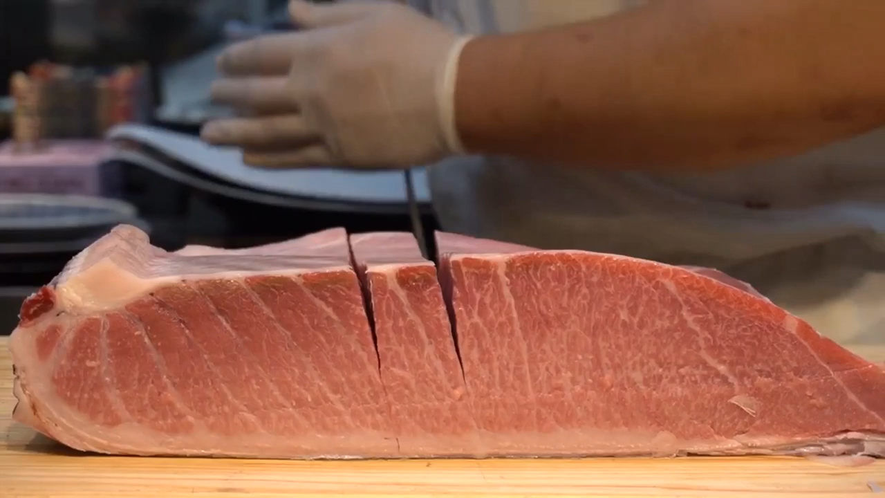 金枪鱼大腹料理鱼肉中的劳斯莱斯