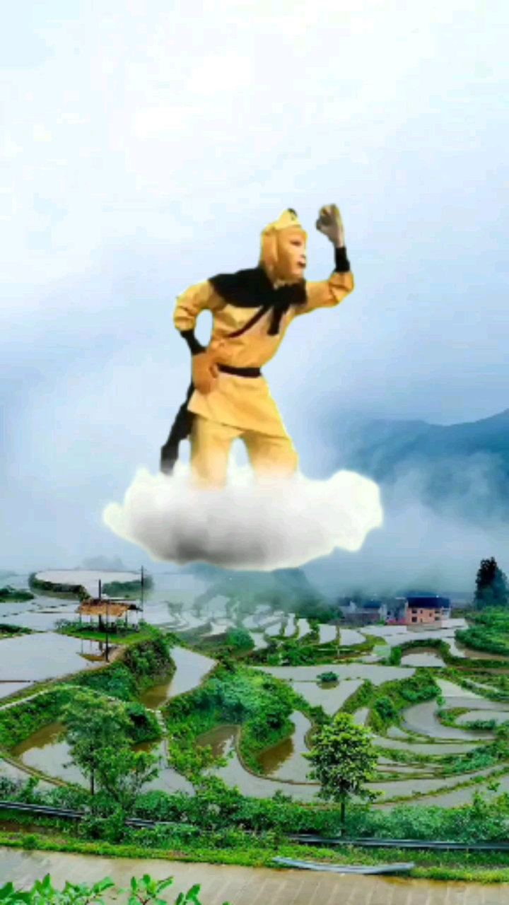 飞行特效#孙悟空#特效制作