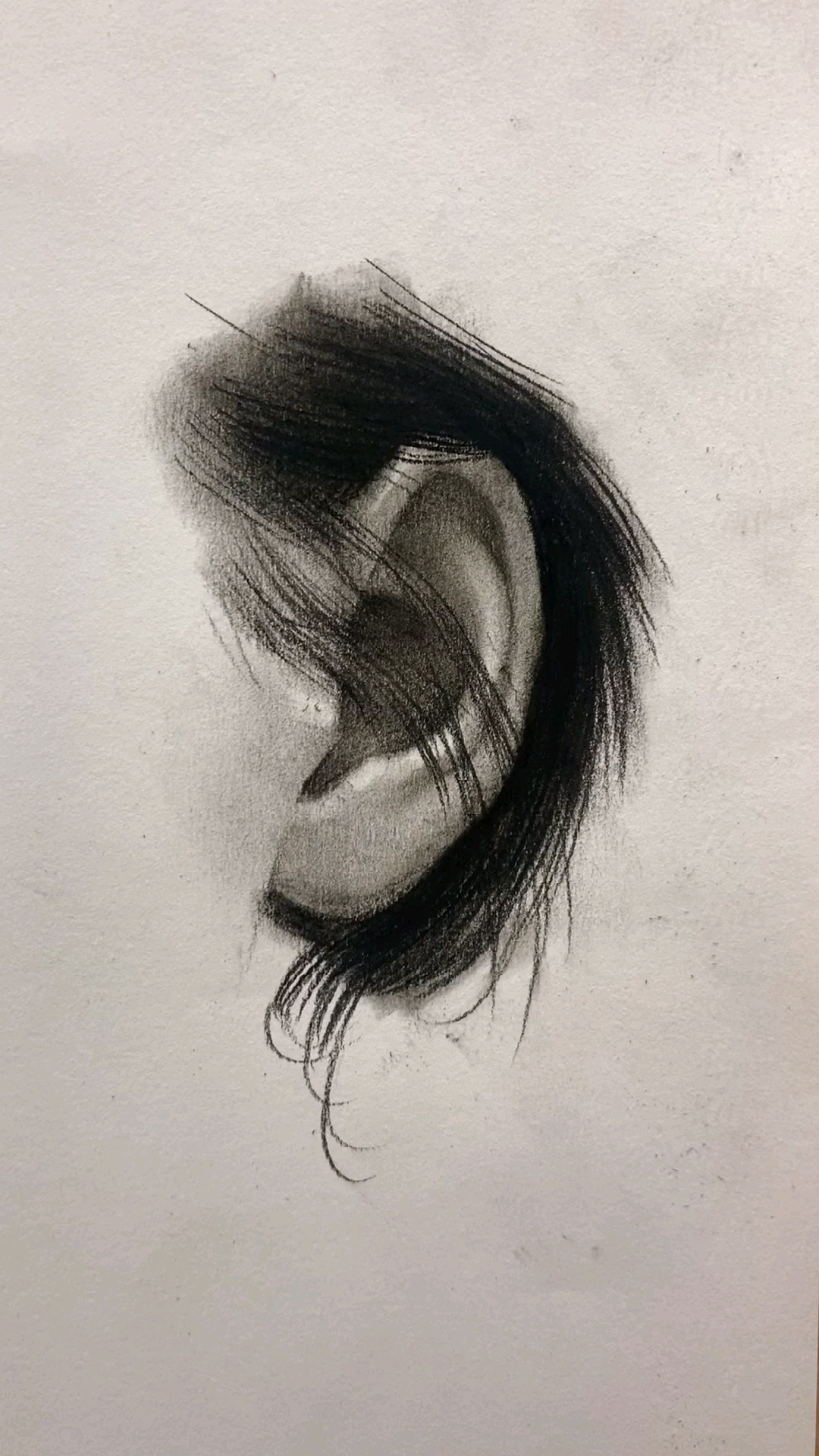 超简单素描写实耳朵画法,你学会了吗?