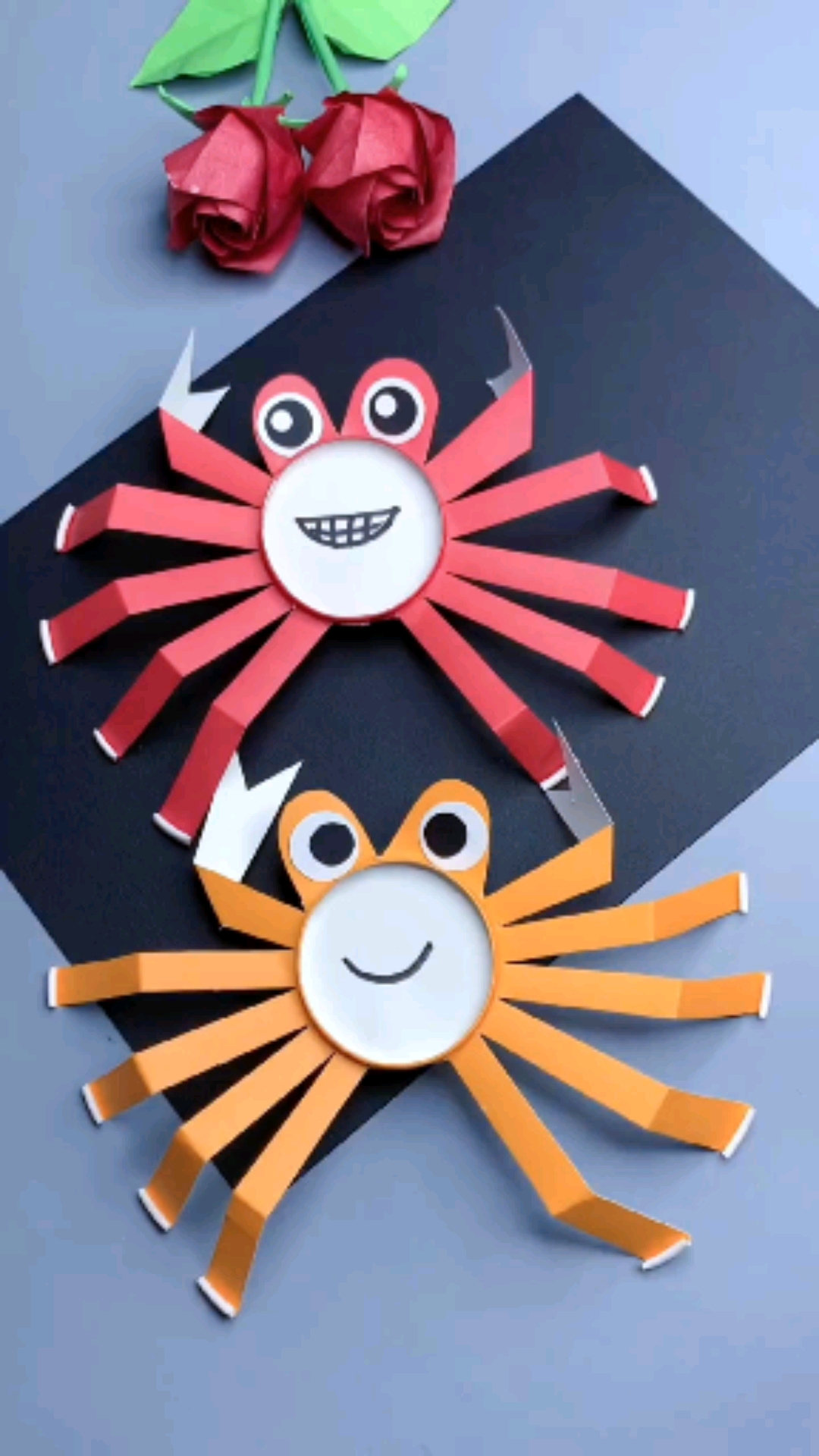 手工制作#纸杯不要丢,做成小螃蟹哄孩子玩吧-度小视