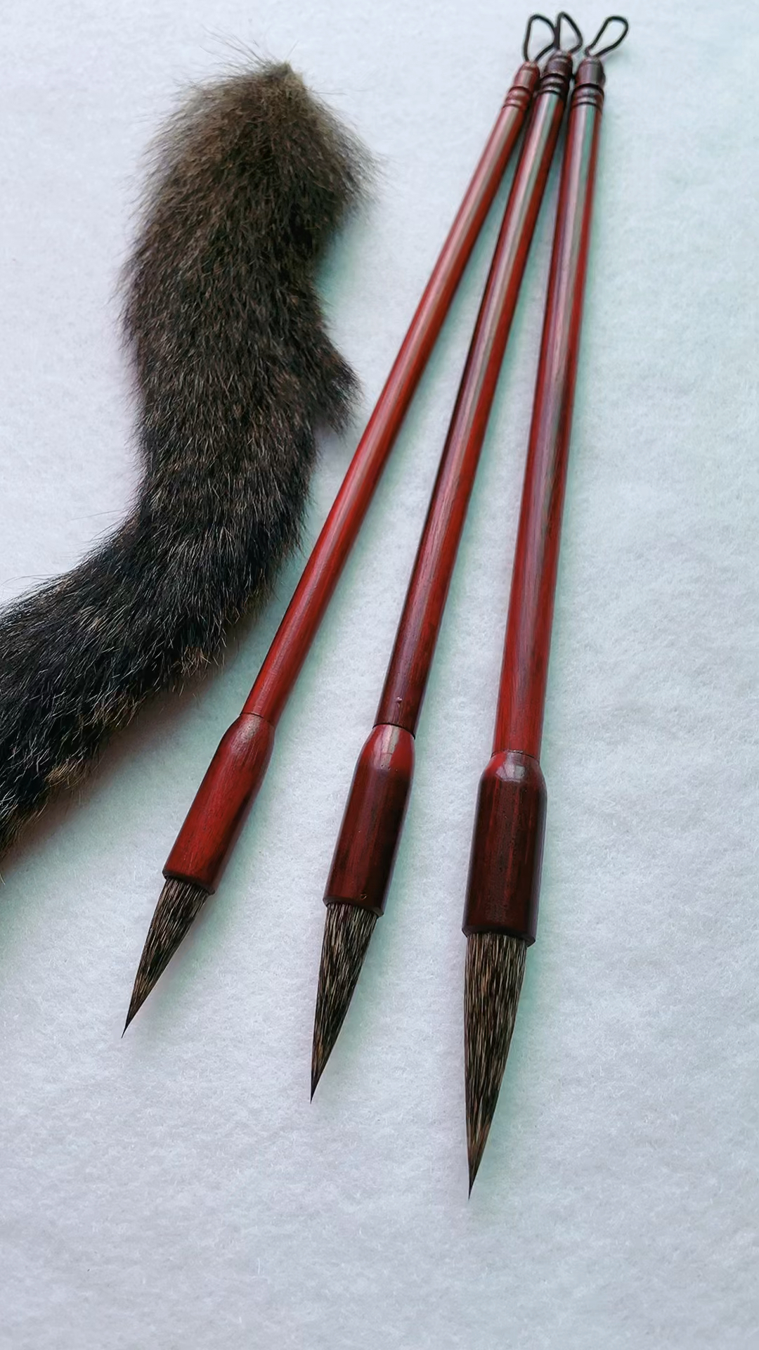 特质鼠须笔,古人王羲之常用款.书写兰亭,圣教序,米芾,楷书都好用.