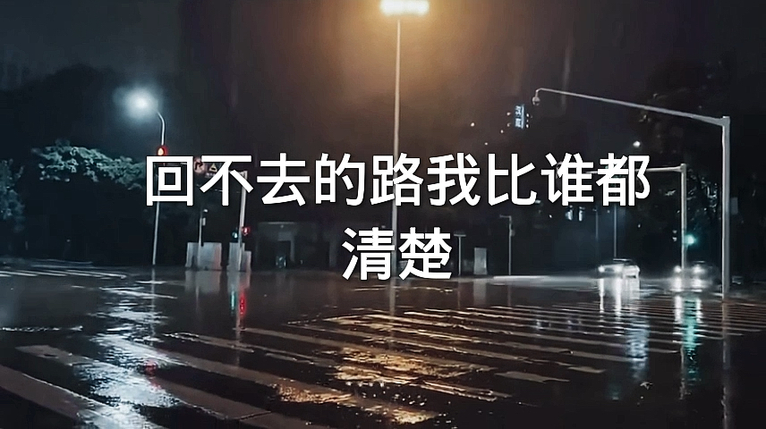 雨下越来越大,回不去的路我比谁的清楚,在我看不到的地方,你要开心.