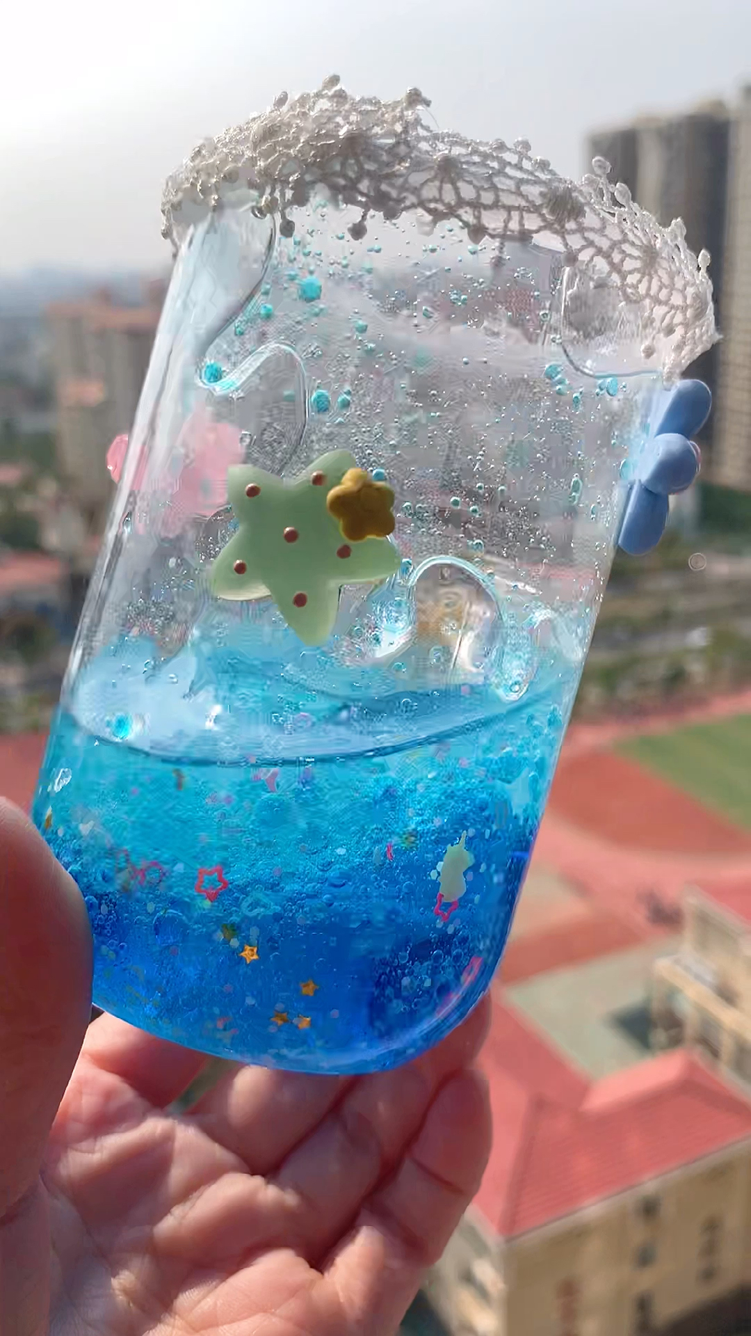 饮料瓶自制流沙笔筒真的太好看了