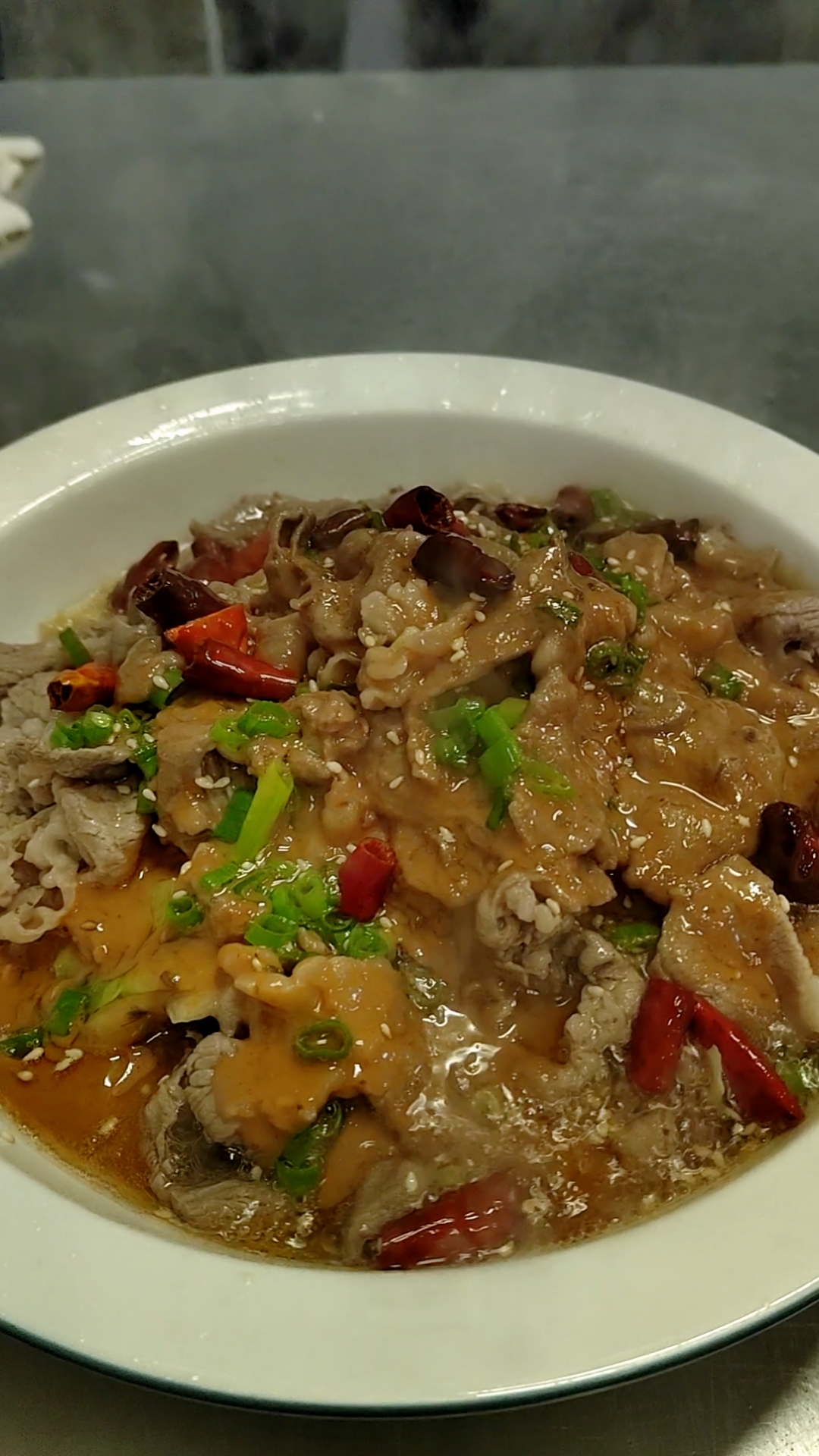 京城美食油泼羊肉