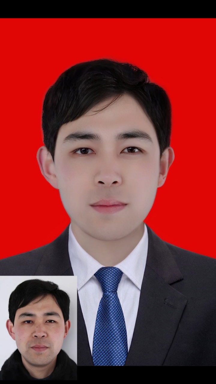 p成西装证件照,年轻些白一点