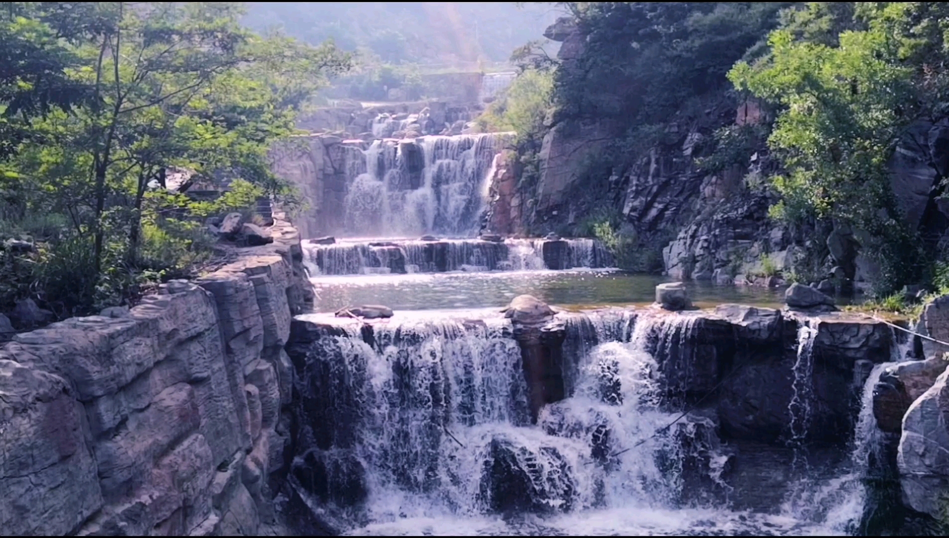 我的私藏景點#輝縣黃水鄉龍門水庫的小水景