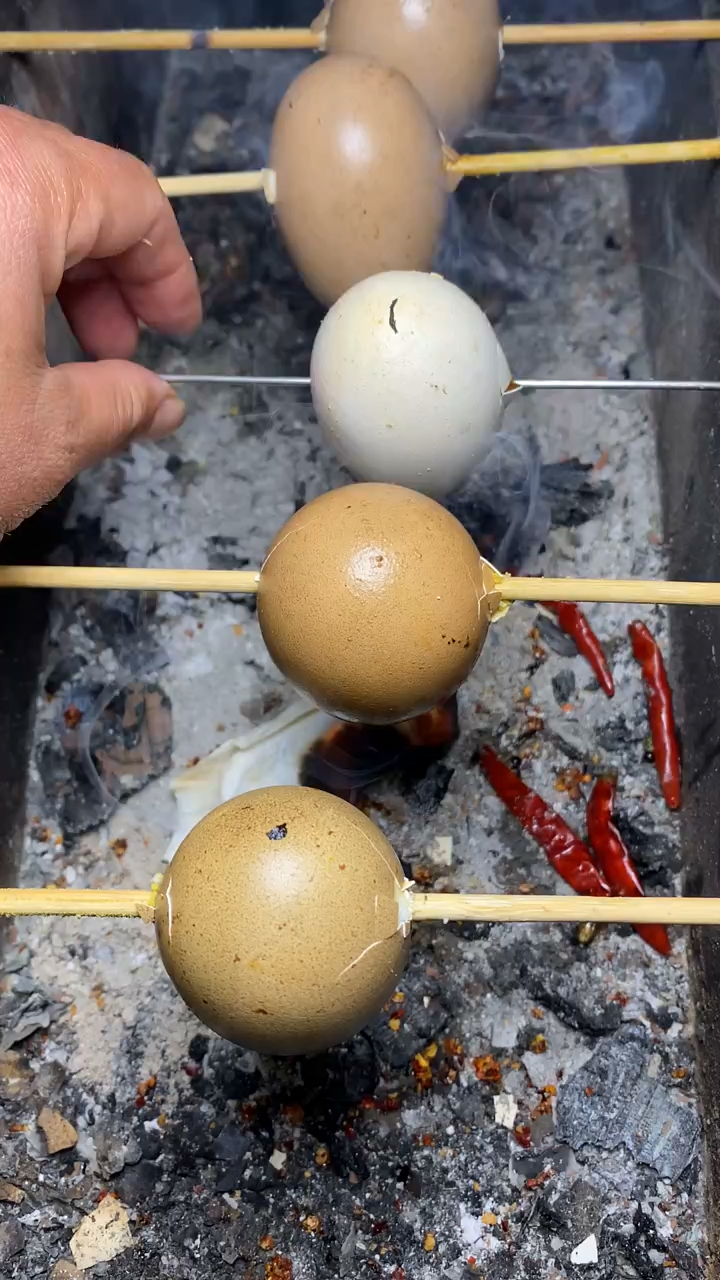 碳烤麻辣活珠子