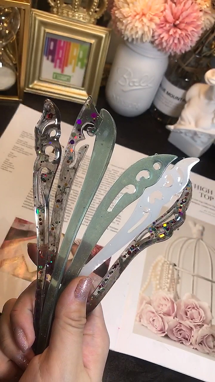 滴胶脱模#脱模几根发簪