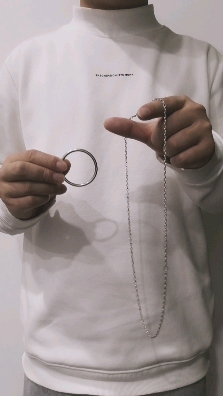 魔术#超级经典的小魔术,明日环!