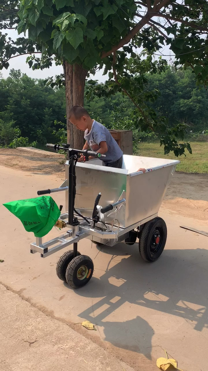 电动手推车#电动倒骑驴,不锈钢车厢