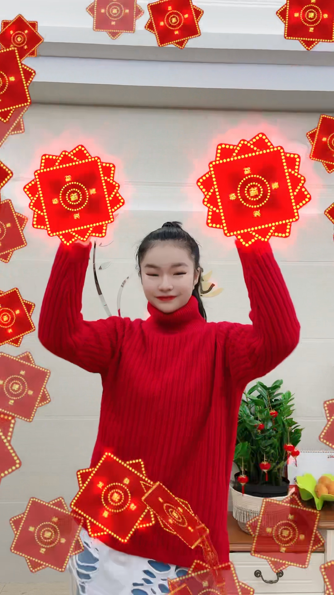 新年手势舞#大家新年快乐