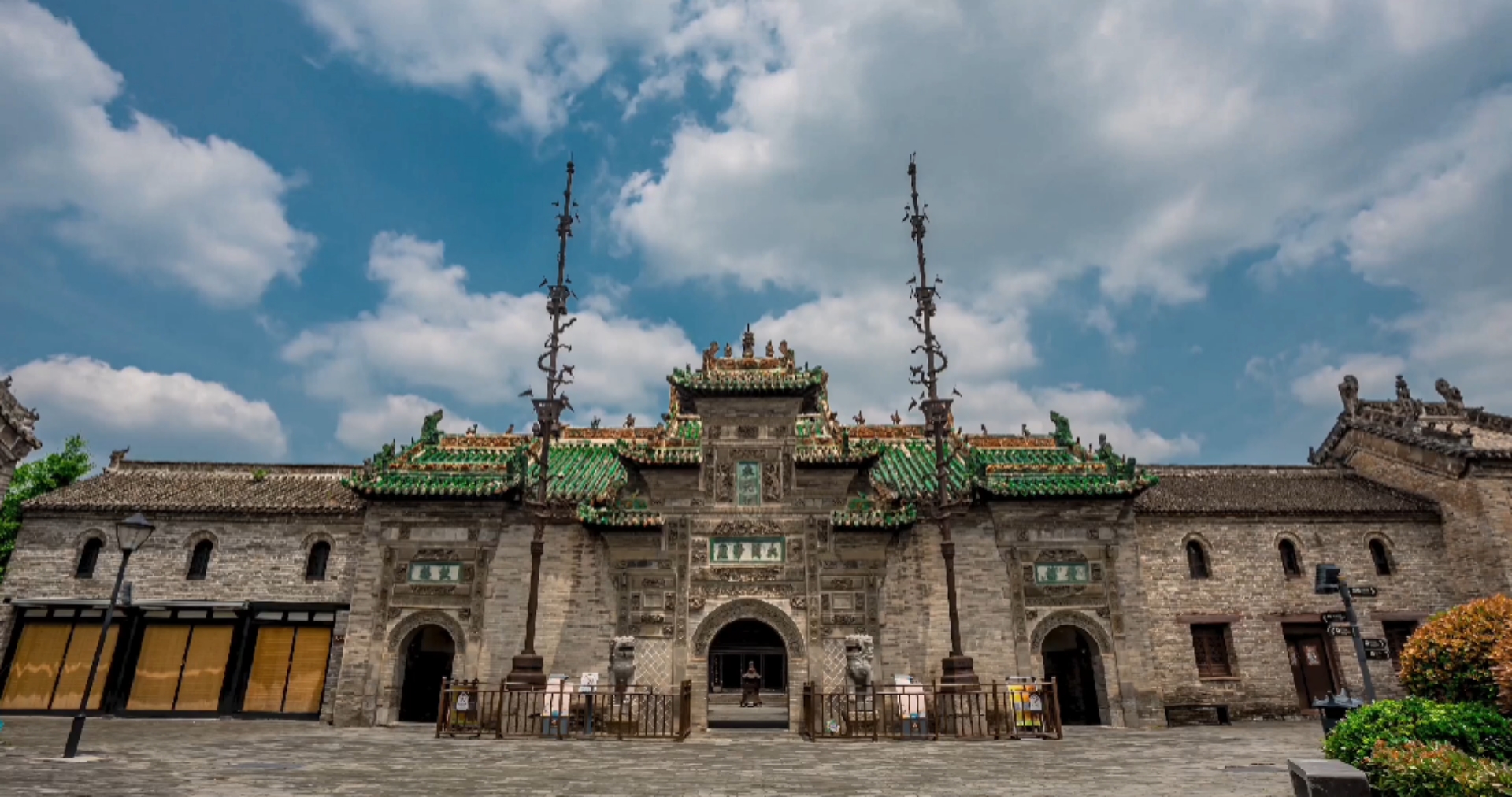 花戏楼#亳州花戏楼景区延时摄影