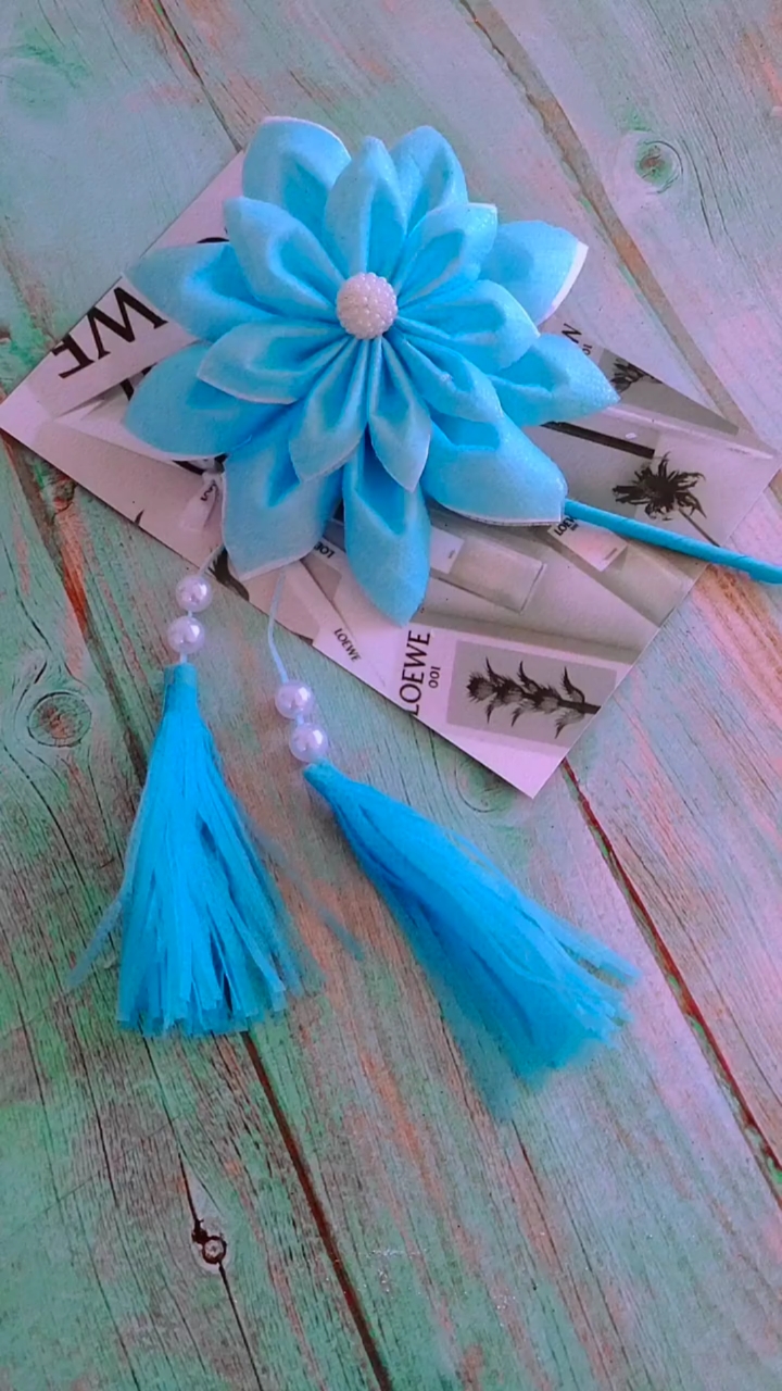 我和春天有个约会#口罩做的古风发簪