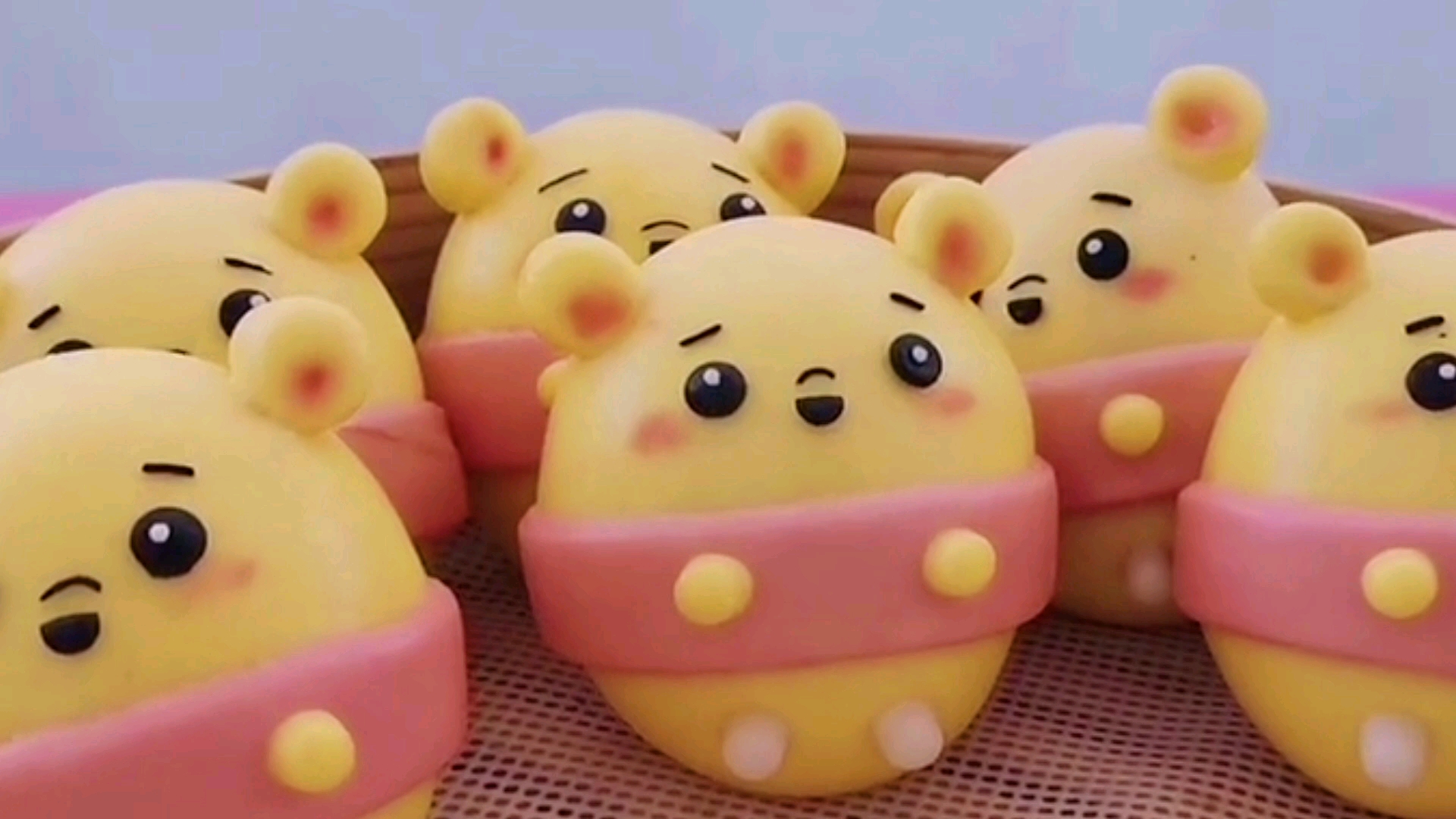 在家做个拿手菜#卡通馒头教程来喽