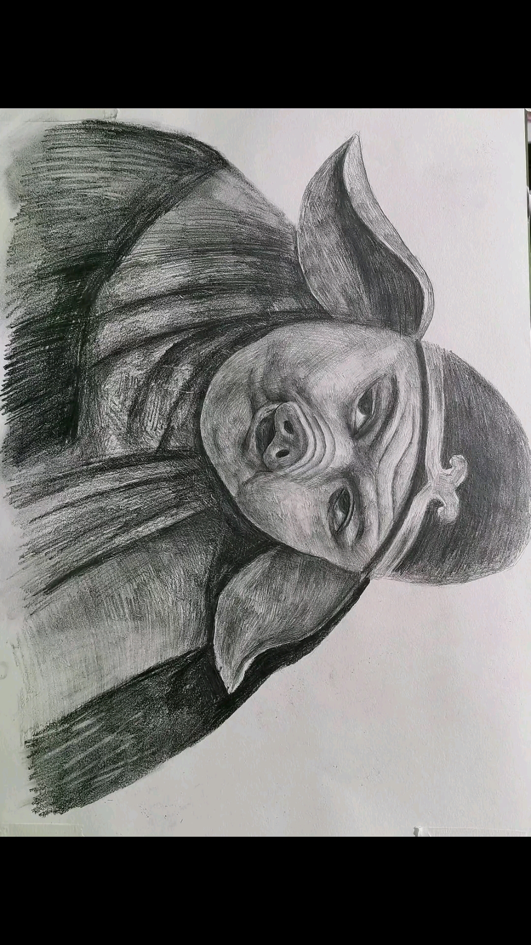 王文山素描猪八戒