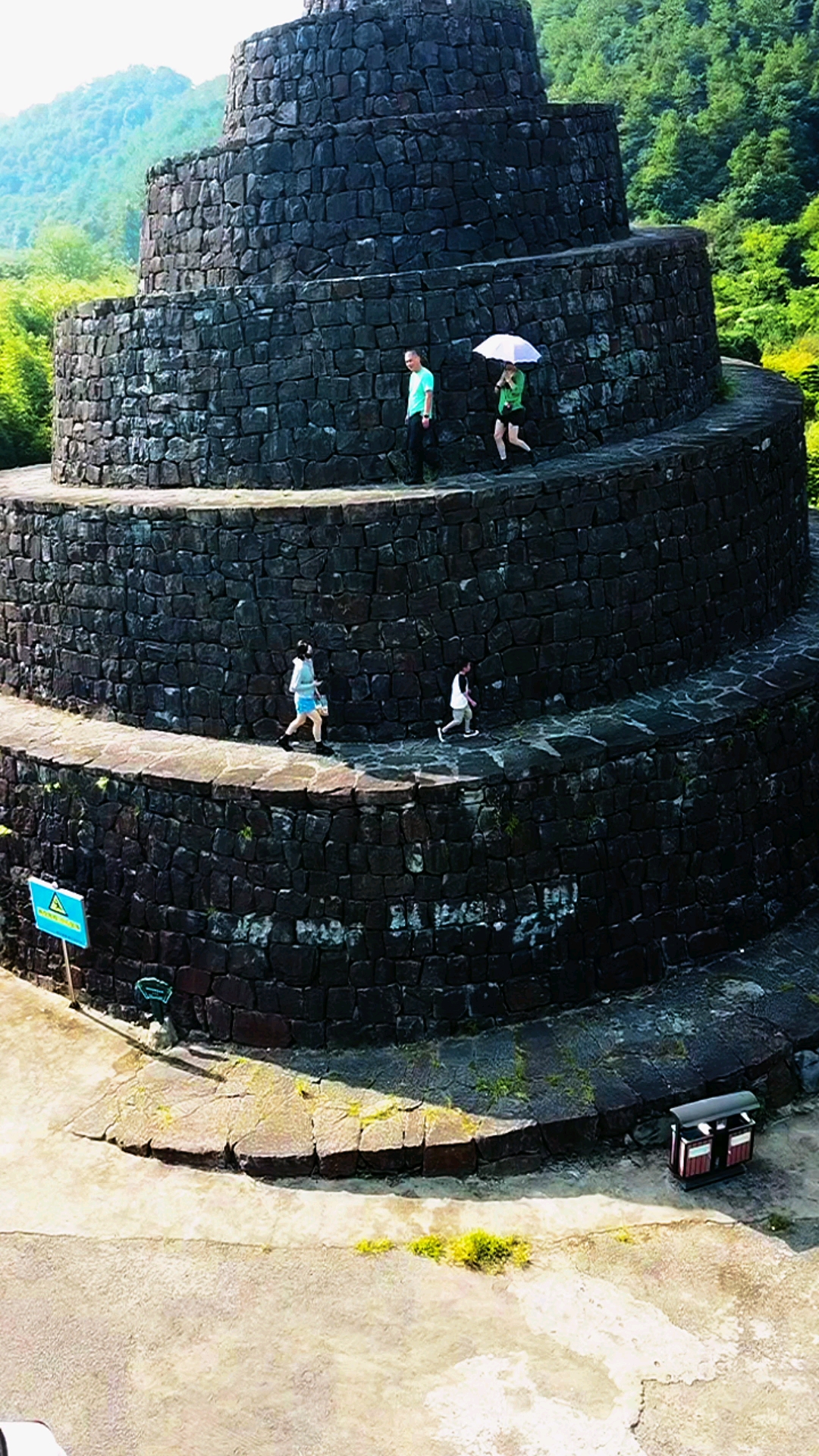 旅游进行时#巨型螺星塔俗称蛳螺塔