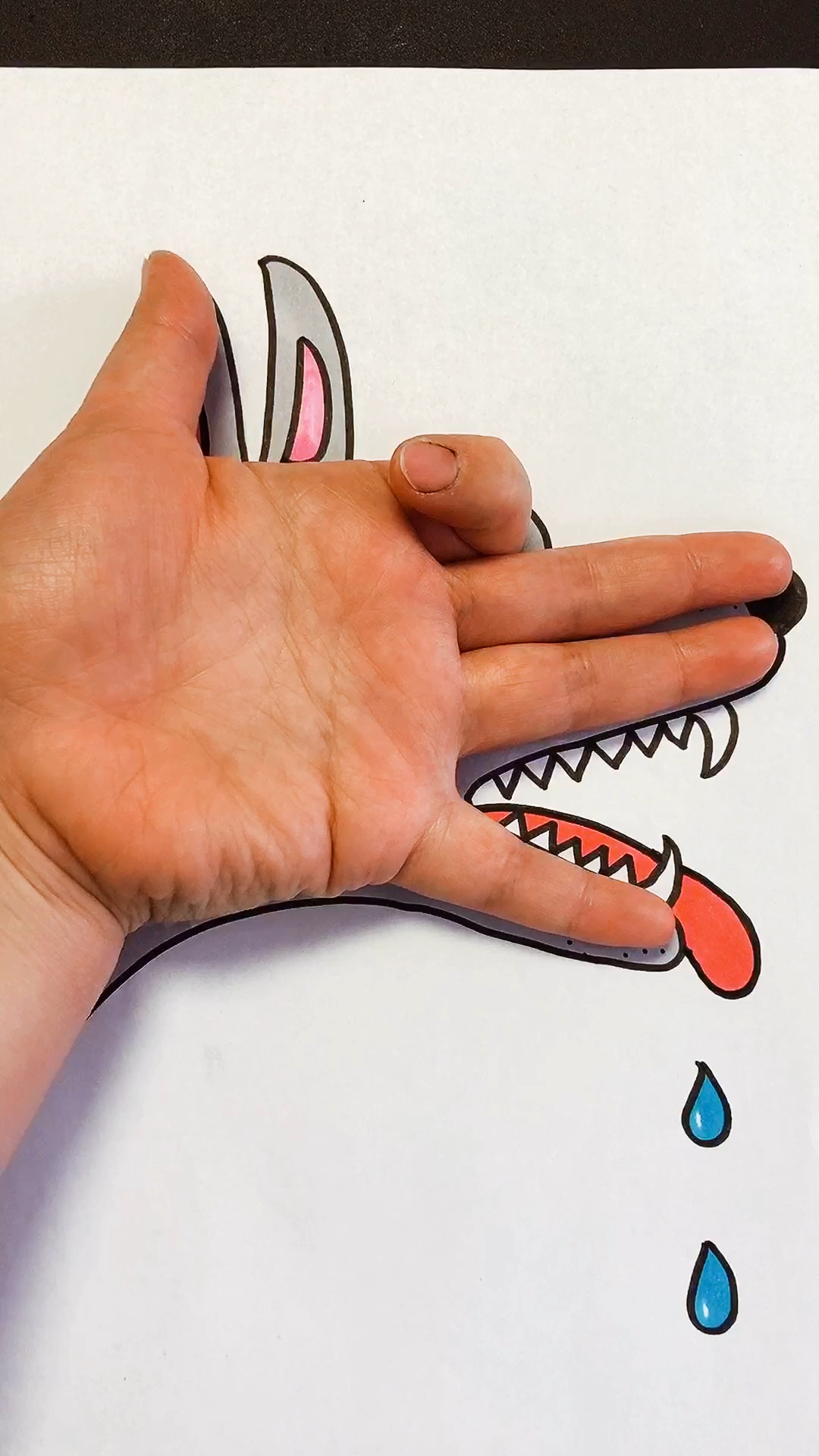 我要上热门#手掌画动物合集