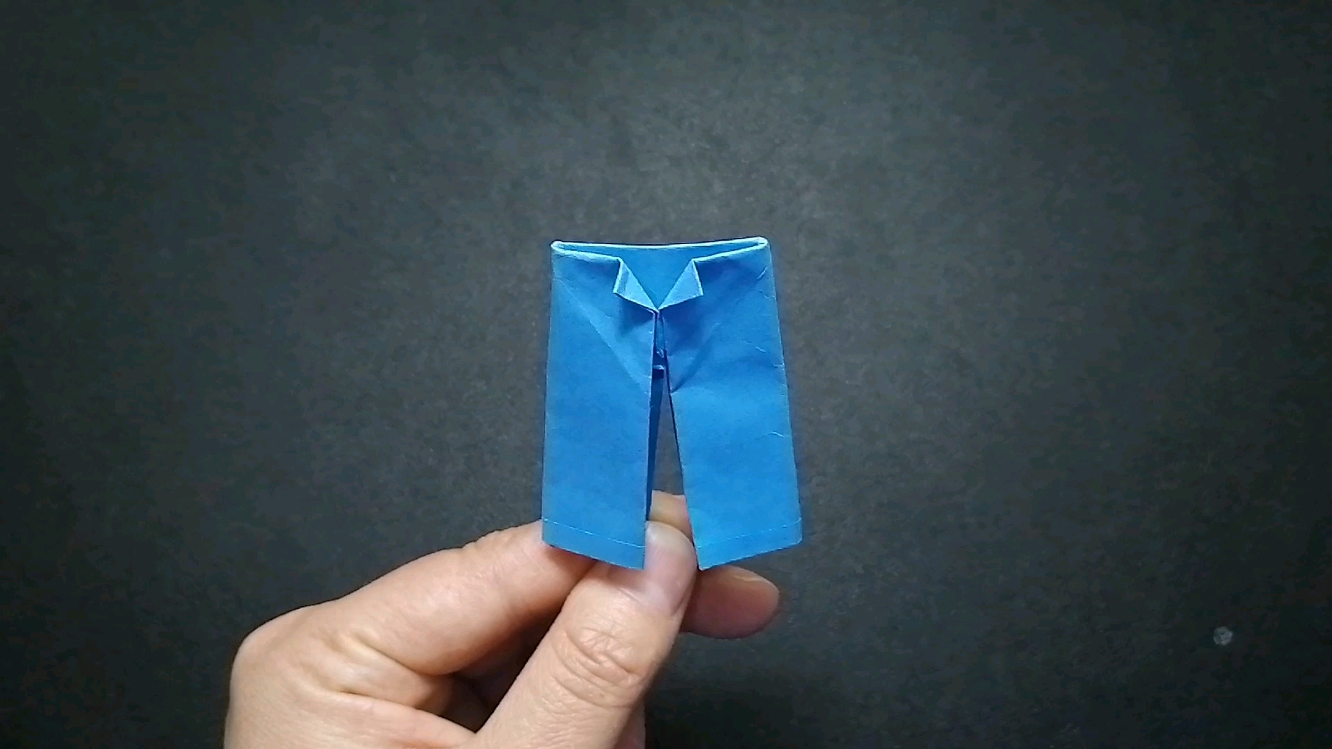 裤子的折纸方法图片