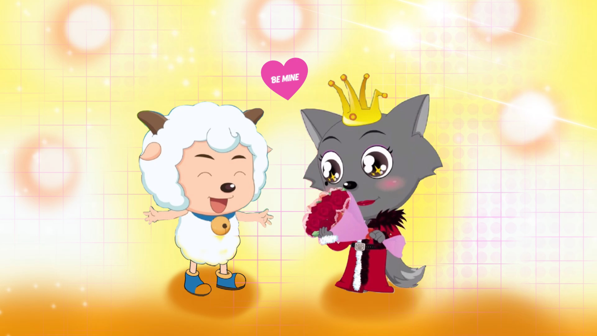 喜羊羊与灰太狼之运动英雄传:喜羊羊和红太狼合体,有多美?