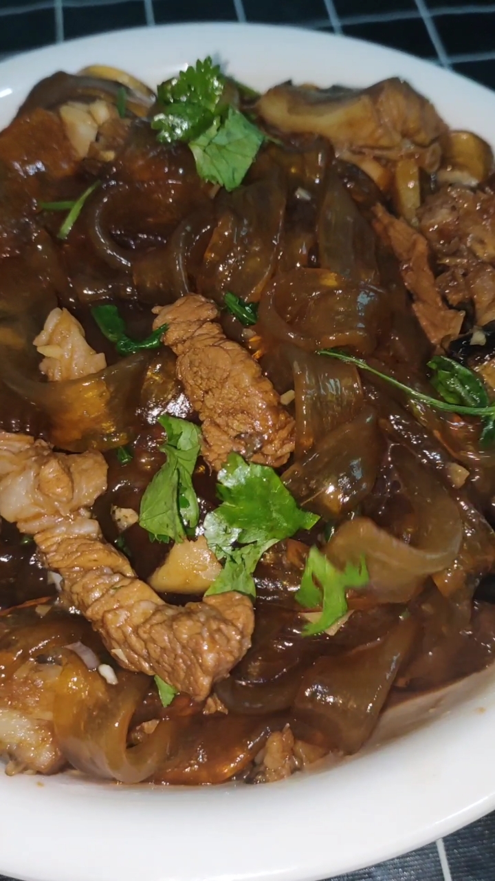 鳕鱼猪肉炖粉条