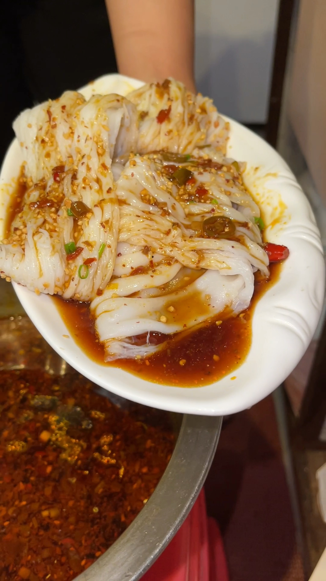 豪华版的泡沫箱肠粉出餐流程