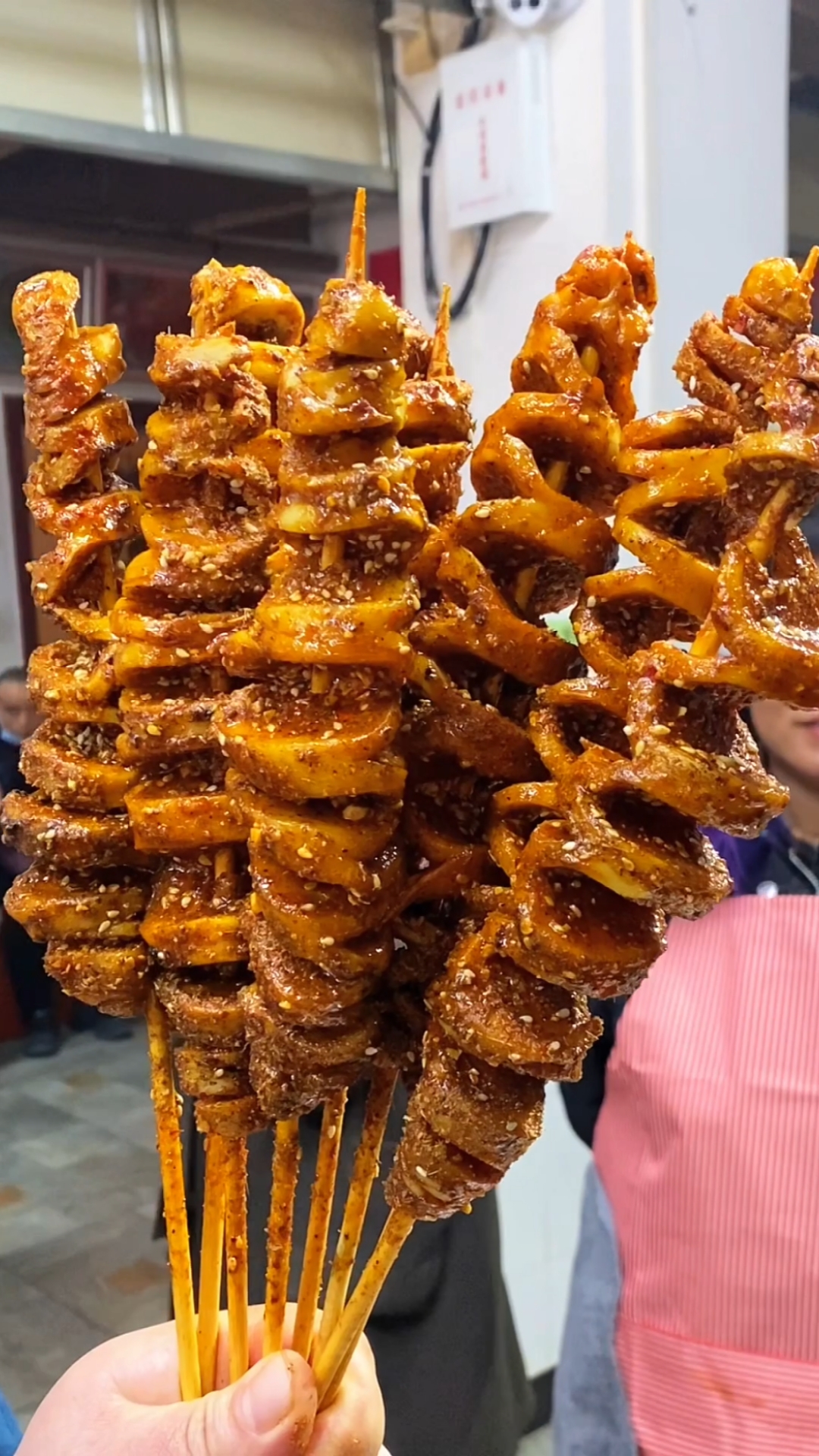 烤面筋#红油烤面筋做法哪里教学