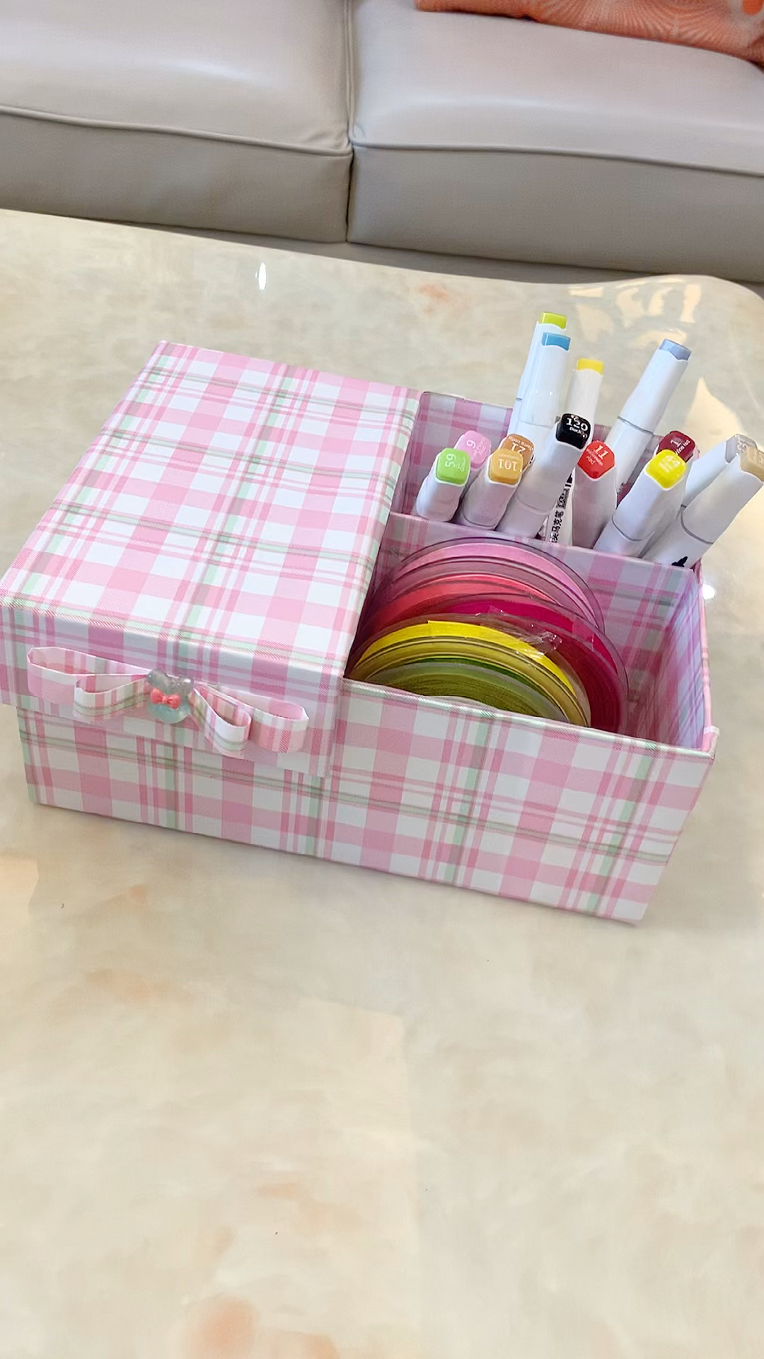 鞋盒不要丢做个好看的收纳盒吧简单又实用