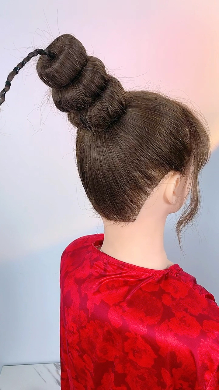 俏皮可爱葫芦辫