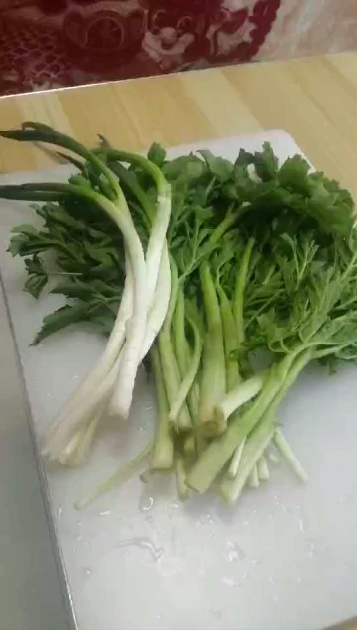 舌尖上的美食#憨老韩老山芹(黑瞎芹)纯农家肥绿色有机山野菜-全民小