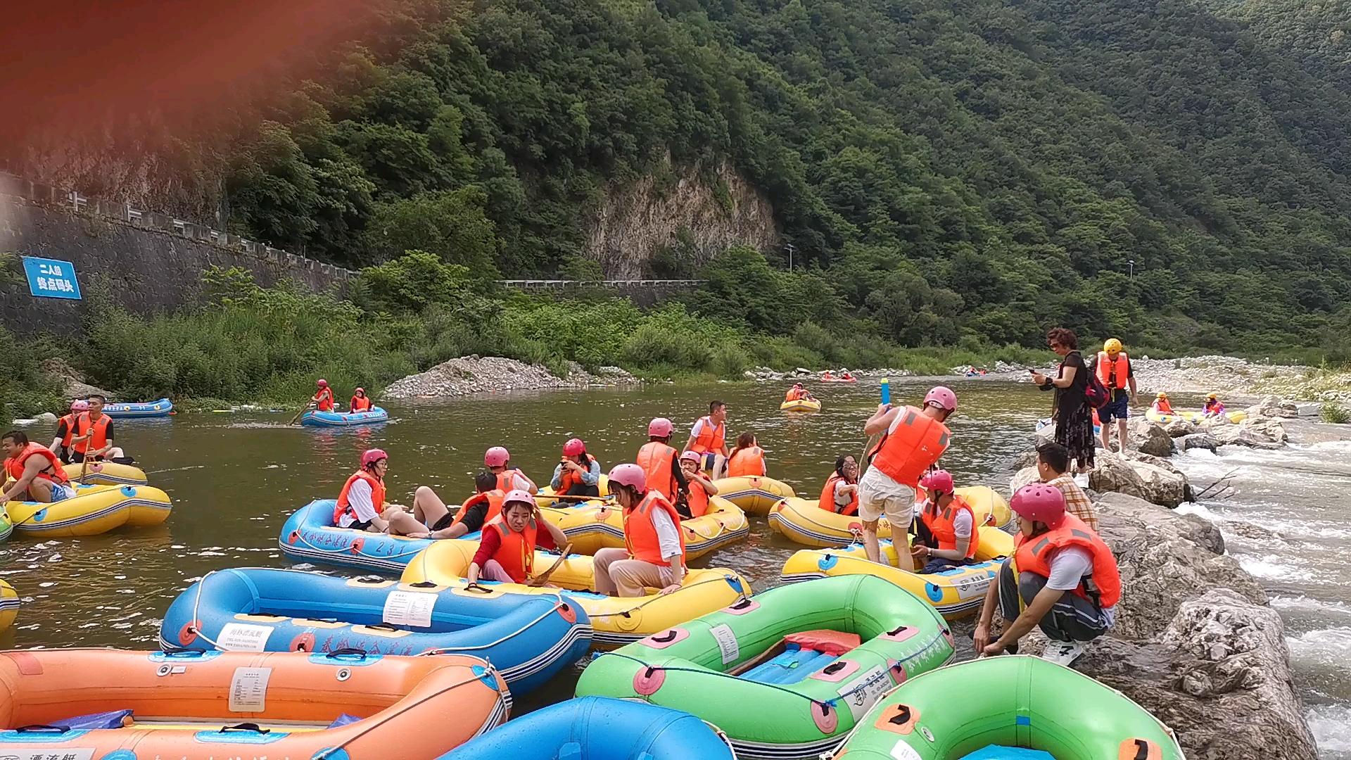秦岭峡谷漂流,被誉为高山第一漂