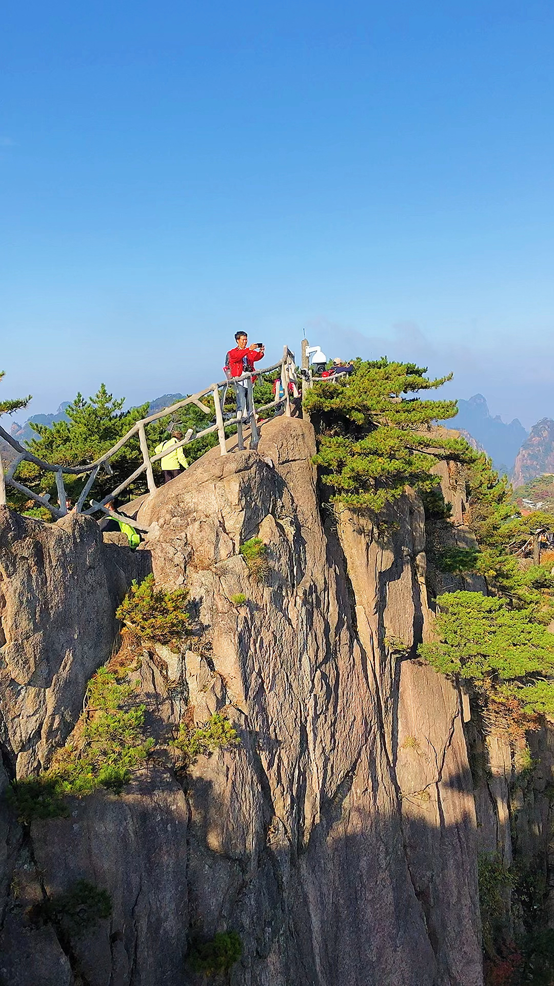 黄山始信峰观云海