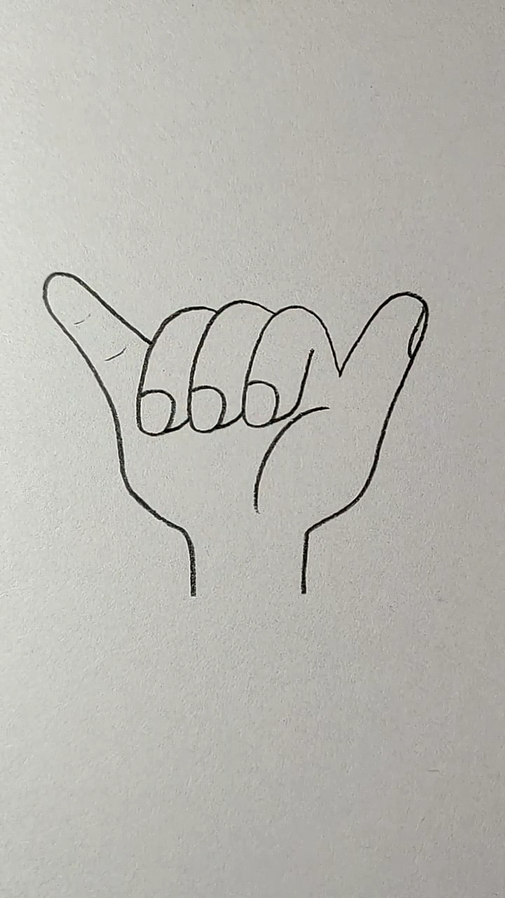 简笔画#666