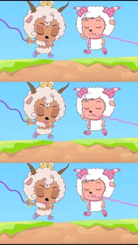 喜羊羊与灰太狼#来欣赏一下美羊羊与羚羊公主的舞蹈……-度小视