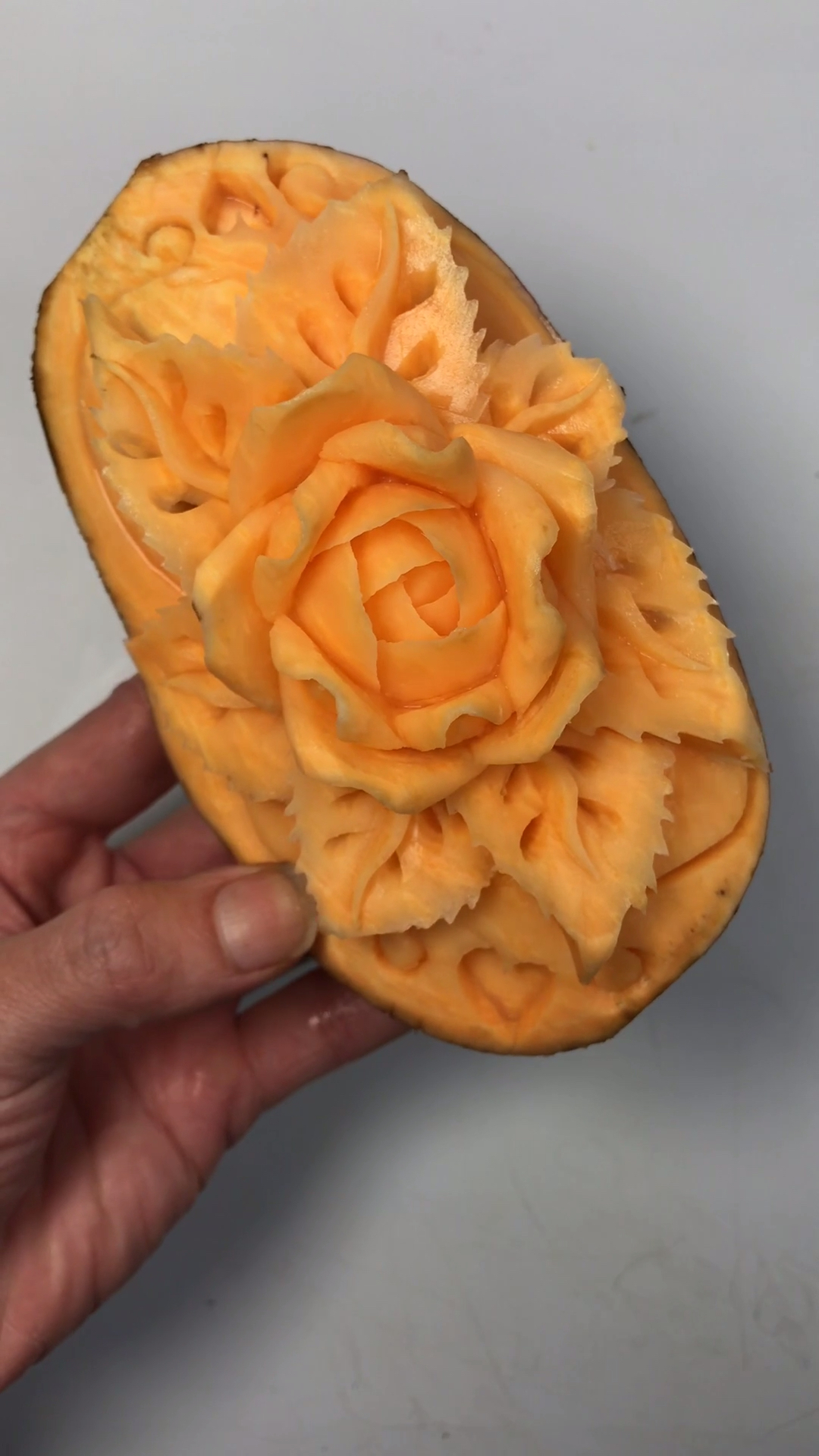 最美的红薯雕刻艺术