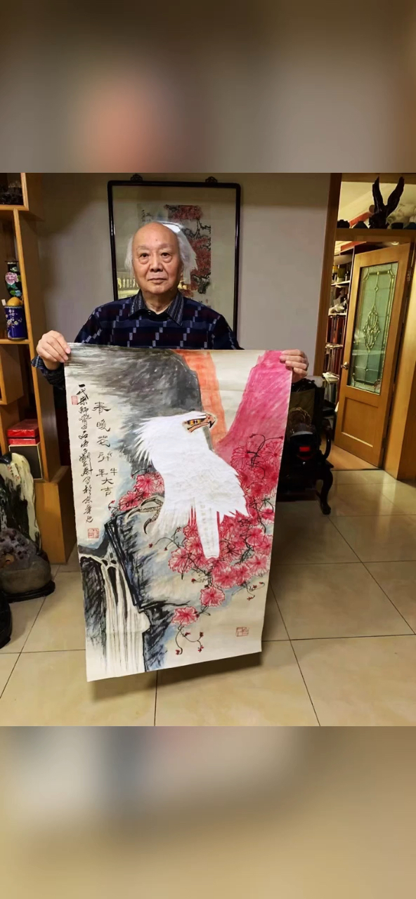 当今齐派掌门人,齐白石入室关门弟子,94岁国画泰斗:刘永泰