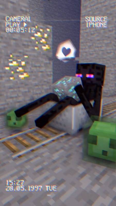 我要上热门#末影人的娘化变身奥义.-度小视