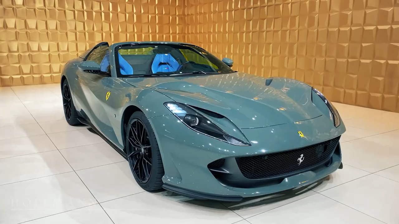 法拉利812gts史上最强的v12自吸65l800匹马力730牛米极速345km