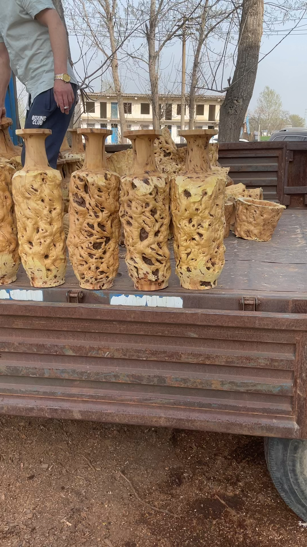 破壳计划#枣木花瓶