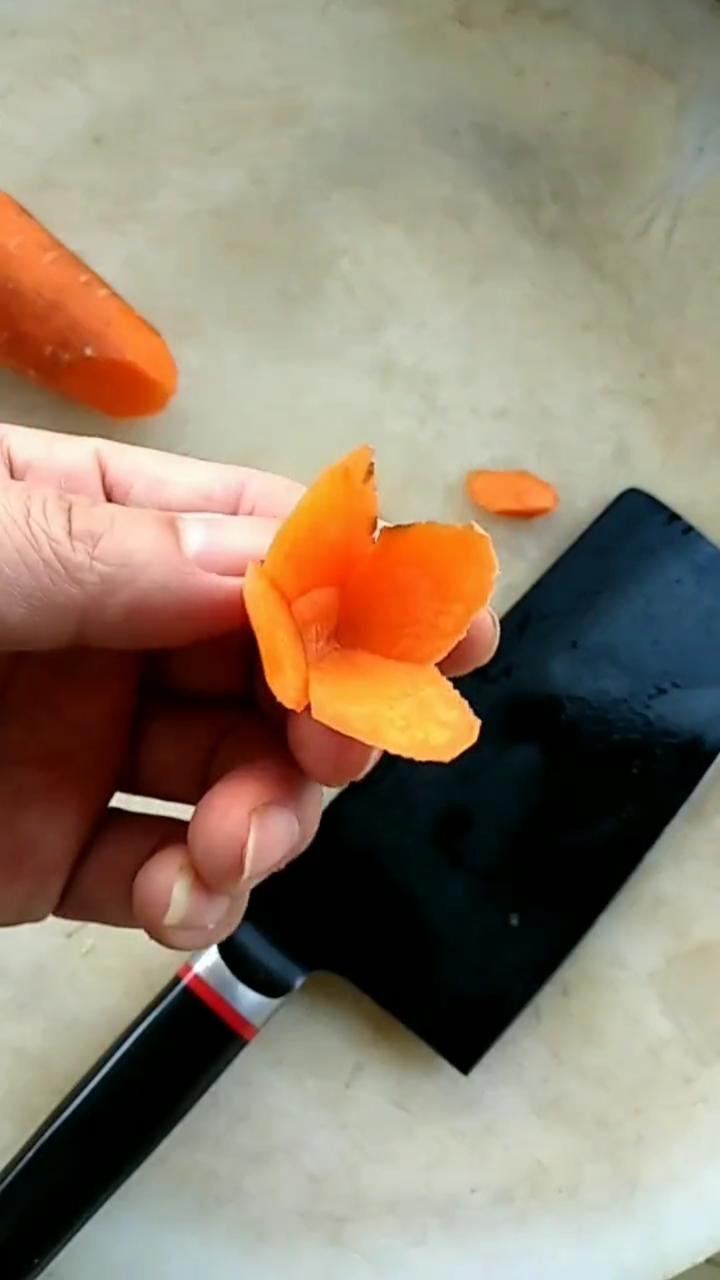 大刀四角花的切法